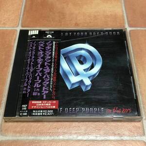 1991年 日本版 帯付き！ 解説書付き！ディープパープル／ノッキング アット ユア バック ドアー / DEEP PURPLE / POLYDOR / ユーズド