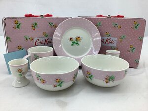 ⑫Cath Kidston ブレックファーストセット/ピンクスプリッグ 2箱 一部欠品や傷有 皿立て付属無/B品 未使用品 ACB