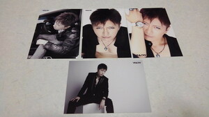 □　ガクト　Gackt　【　VALOW 写真　4枚セット ♪新同美品　】