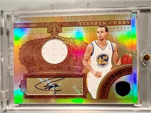 初期最高級版/199 Auto Jersey 11 Panini Gold Stephen Curry ステフィン・カリー NBA 直筆 サイン ユニフォーム バスケ ウォリアーズ MVP