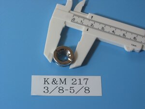 K&M 変換ネジアダプター 217 AKG(3/8)-SHURE(5/8) 1個（長期保管品）同梱可