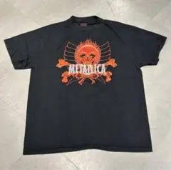 USA製 METALLICA メタリカ REBEL バンドTシャツ ブラックL