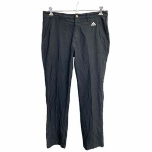 adidas ナイロンパンツ W34 アディダス ブラック 古着卸 アメリカ仕入 2405-1550