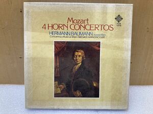 HY3186 モーツァルト　ホルン　協奏曲全曲　Mozart 4HORN CONCERTOS BAUMANN 4TRACK STEREO 19cm/S reel to reel 現状品　0730