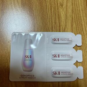 SK-II　ジェノプティクス　ウルトオーラ　エッセンス　サンプル3回分　美白　送料無料