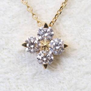 スタージュエリー 0.25ct ブライテストスター ネックレス /24-2928S