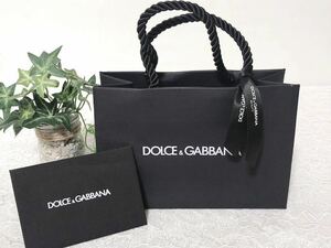 ドルチェ&ガッバーナ「DOLCE&GABBANA 」ミニショッパー (4009) ブランド紙袋 ショップ袋 19×13×8cm 小物箱サイズ ドルガバ 折らずに配送