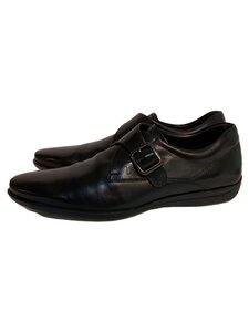 TOD’S◆シングルモンクストラップ/モンクストラップシューズ/UK7.5/BLK