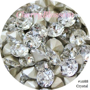 #1088*PP24*50粒*クリスタル*スワロ*デコ*スワロフスキー*ＳＷＡＲＯＶＳＫＩ*クリスタライズ