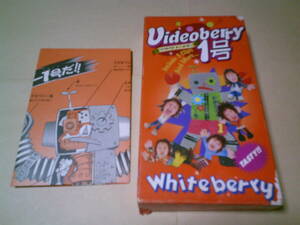 videoberry1号ビデオベリーイチゴー　Whiteberryホワイトベリー　ソニーレコーズ　VHS　箱痛み虫食い等