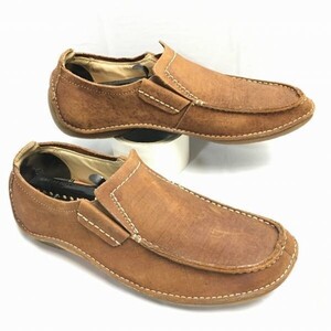 Clarks　クラークス　スリッポンシューズ　茶　サイズ6G　管NO.ZF-99