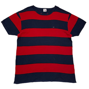 ★TOMMY HILFIGER DENIM ボーダー Tシャツ ビッグサイズ