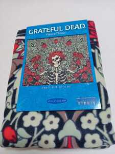 【新品】GRATEFUL DEAD フリースブランケット 毛布 グレイトフルデッド デッドベア キャンプ アウトドア用品 グランピング ソロキャン 