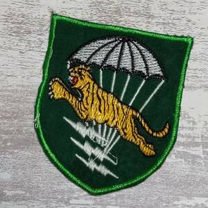 ★TI99 タイガー 虎 TIGER ワッペン 1枚 スカジャン デッキジャケットに! ベトナム 戦争 刺繍 ジャケット ベトジャン ミリタリー