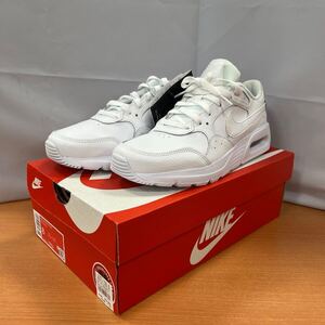 S1【中古/未使用品】ナイキ NIKE メンズスニーカー エアマックスSCLEA DH9636 ホワイト AIR MAX SC