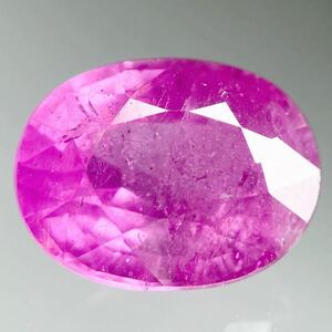 3.884ct!!［天然サファイア］S 約10.0×7.7mm ルース 裸石 sapphire コランダム corundum 宝石 ジュエリー jewerly BJ1/EB9