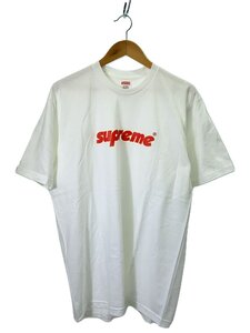 Supreme◆Tシャツ/L/コットン/WHT