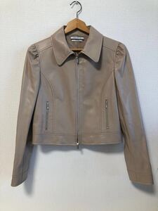 11-148 FOXY NEW YORK フォクシー ジャケット ライダースジャケット ライダース アウター サイズ 42 レディース 女性用