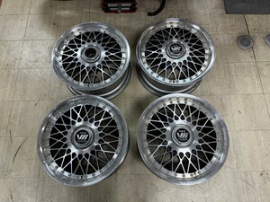 激レア 100 4h RAYS VOLK RACING progressiv2 mesh 16インチ 7J+44 メッシュ BBS RS リバレル シビック ゴルフ USDM STANCE JDM