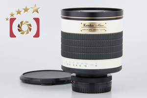 【中古】Kenko ケンコー MIRROR LENS 500mm f/6.3 DX キヤノンEF用