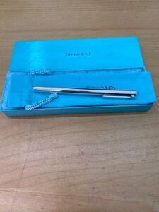 【c386】美品 TIFFANY&Co. ティファニー Tクリップ ボールペン シルバー925 スターリングシルバー