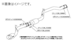 自動車関連業者直送限定 柿本 マフラー hyper GTbox Rev. MITSUBISHI 三菱 eKスポーツ H81W 3G83 4WD 4AT (M41321)