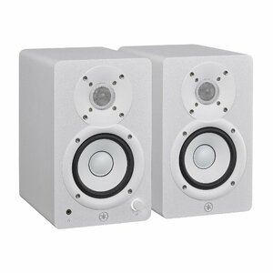 新品 YAMAHA HS4W White Powered Studio Monitors ヤマハ パワードスタジオモニター 26W+26Wアンプ出力 ホワイト