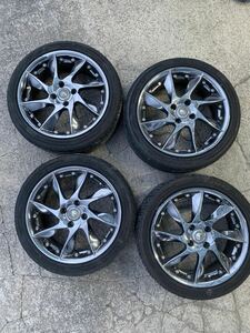 RAYS CWP Griffony グリフォニー 16x6.5J +45 4穴 PCD100 アルミホイール 中古4本セット