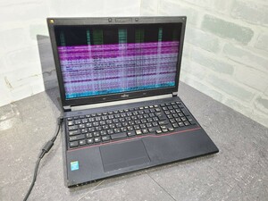 【ジャンク品】管1E97 FUJITSU LIFEBOOK A744/H FMVA0400D CPU core i7-4600M Bios起動OK HDD無し、メモリー4GB、バッテリー無し