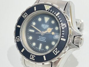 【S59225】Heuer　ホイヤー　756/2　ブラック文字盤　自動巻き　レディース　腕時計　中古品　不動　ジャンク品