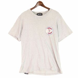 HYSTERIC ヒステリックグラマー 春夏 半袖 プリント★ カットソー Tシャツ Sz.FREE　レディース グレー 日本製　E4T01365_6#A