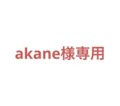 akane様専用ページ