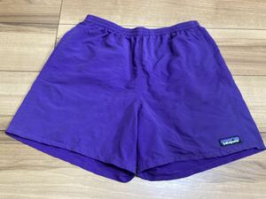 patagonia パタゴニア p6 バギーズショーツ ショートパンツ ＰＵＲ　パープル　５インチ ＸＳサイズ　ヴィンテージ