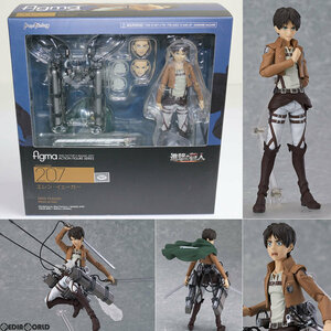 【中古】[FIG]GOODSMILE ONLINE SHOP予約特典付き figma(フィグマ) 207 エレン・イェーガー 進撃の巨人 完成品 可動フィギュア マックスフ