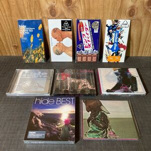 【14956P179】動作未確認 現状品 hide CD まとめ BEST ピンクスパイダー ロケットダイブ rocket dive HURRY GOROUND 8cm 初回特典