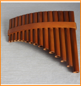 《選択アリ》高品質 木管楽器 パンフルート パンパイプ 15チューブ Cキー Gキー