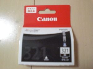 即決　Canon キャノン 純正インク BCI-321BK ブラック　取付期限23.10　未開封定形外140円　複数可