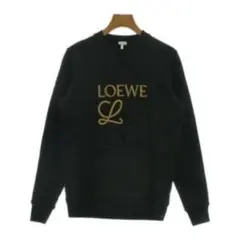 LOEWE ブラック ロゴスウェット