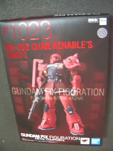 超合金　機動戦士ガンダム　ザク 1（シャア専用機）　＃1023 MS - 05S CHAR AZNABLE