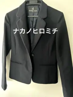 hiromichi nakano ブラック ブレザー　レディース 制服　オフィス