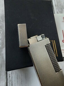 希少デザイン　美品　dunhill ダンヒル　シルバー