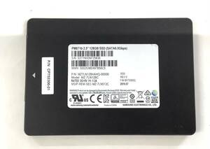 K6061036 SAMSUNG SATA 128GB 2.5インチ SSD 1点【中古動作品】