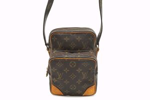 1円〜 ルイ ヴィトン モノグラム アマゾン ショルダーバッグ クロスボディ M45236 LV Unisex PVCレザー 茶 ブラウン Louis Vuitton 0696h