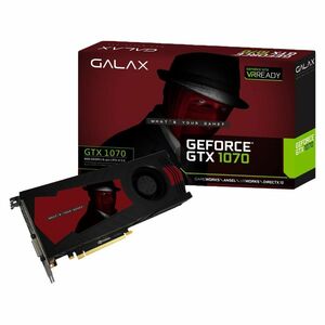 GALAX Pascalアーキテクチャ採用 GeForce GTX 1070 グラフィックボード ブロワーファンモデル(型番:GF PGTX