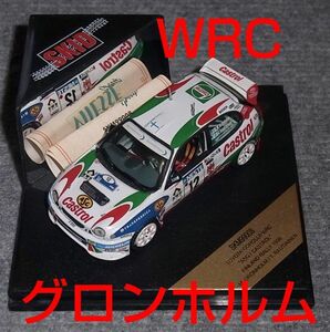 V99008 1/43 トヨタ カローラ WRC カストロール グロンホルム フィンランド 1998 12号車 TOYOTA COROLLA