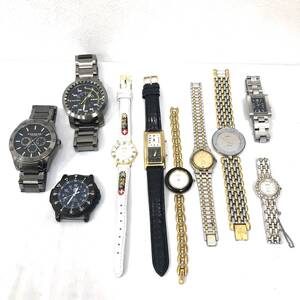 (OT3961他) ☆１円スタート☆【 舶来時計 】 海外時計おまとめ 10点 RADO LUMINOX COACH GUCCI etc. 【 ジャンク 】