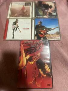 長渕剛 DVD+アルバム CD JAPAN+TRY AGAIN+ふざけんじゃねぇ+ACOUSTIC(インストルメンタル) 計5枚セット TSUYOSHI NAGABUCHI