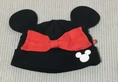 美品　ベビードール　Disney ミッキー耳付き帽子 Sサイズ　　44〜50cm