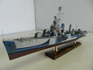 1/350 アメリカ海軍　ベンソン級駆逐艦　ベンソン　DD-421 完成品