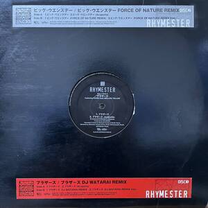 RHYMESTER ビッグ ウエンズデー ブラザーズ DJ WATARAI 2LP